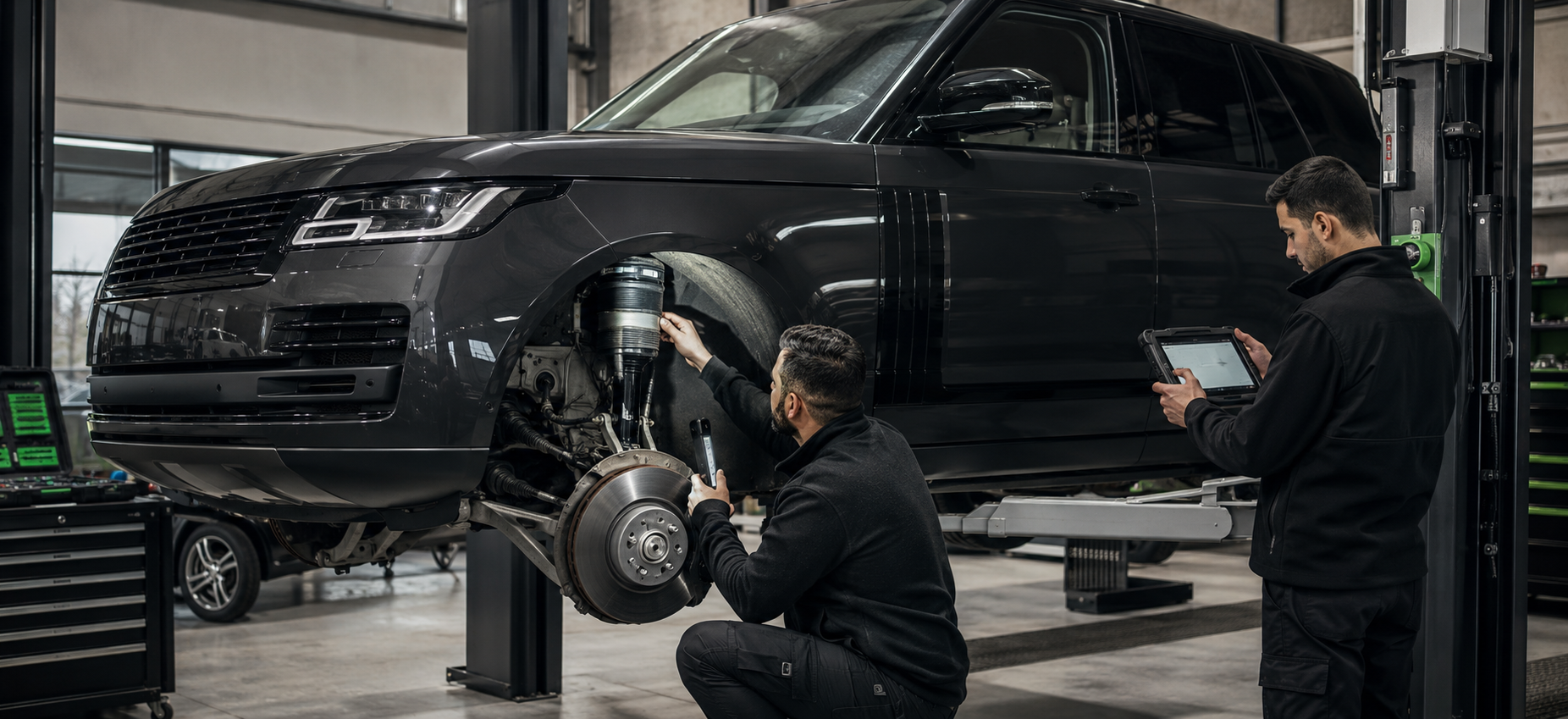 Range Rover Hava Süspansiyonu Arızası