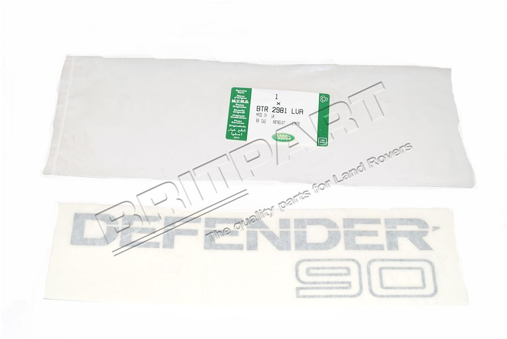 Defender 90 Arka Yazı BTR2981LVA