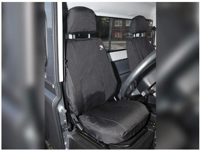 DA2818BLACK Siyah Ön Koltuk Kılıfı Su Geçirmez Defender