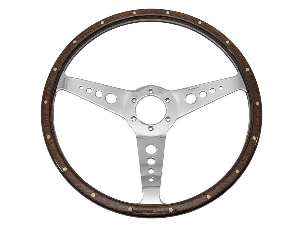 DA5262 Klasik Ahşap 15 inch Direksiyon Simidi Defender