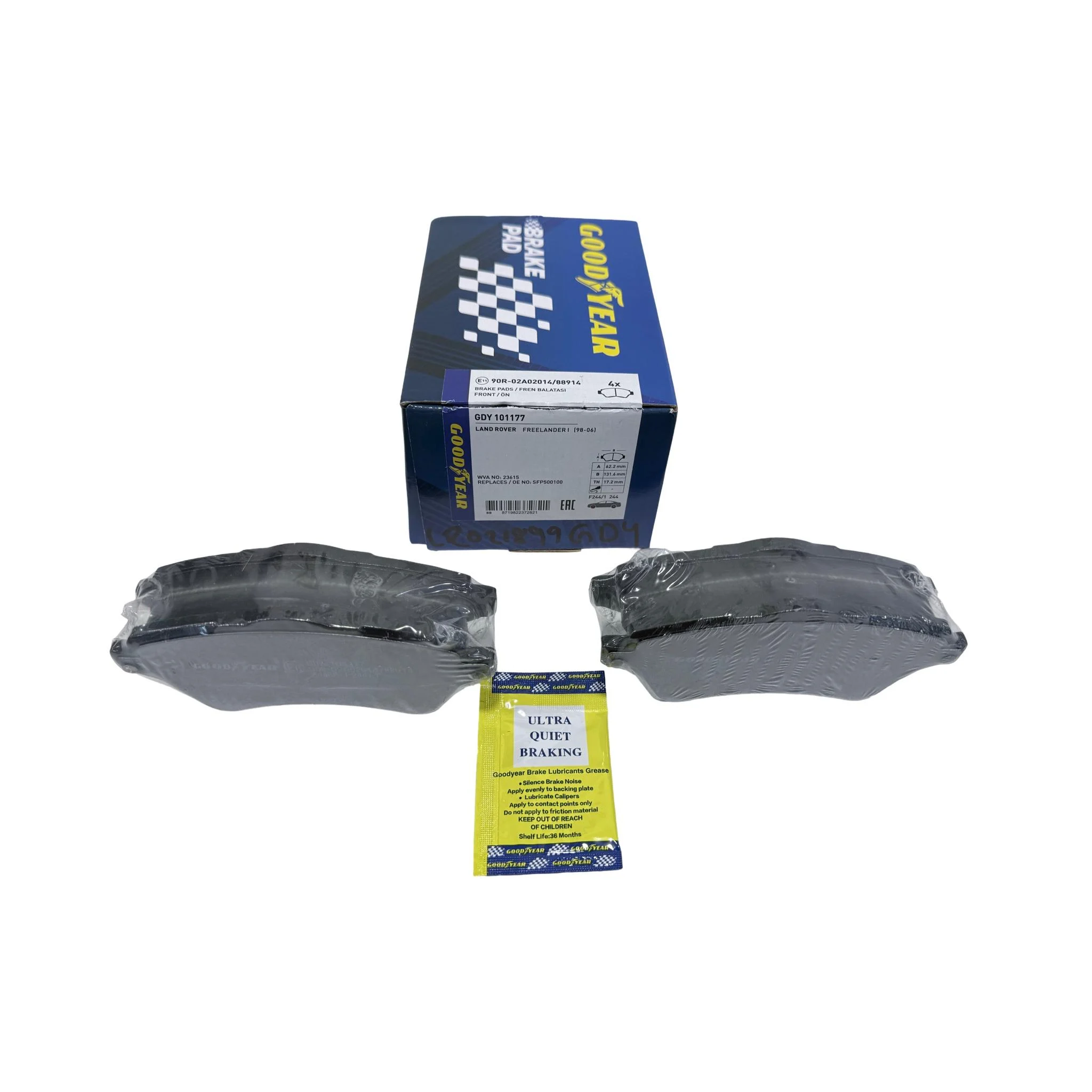LR021899 SFP500100 Ön Fren Balatası Seramik GoodYear