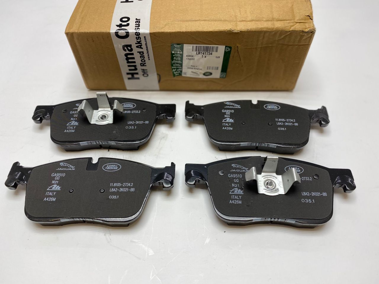 Range Rover Velar Ön Fren Balatası LR141734