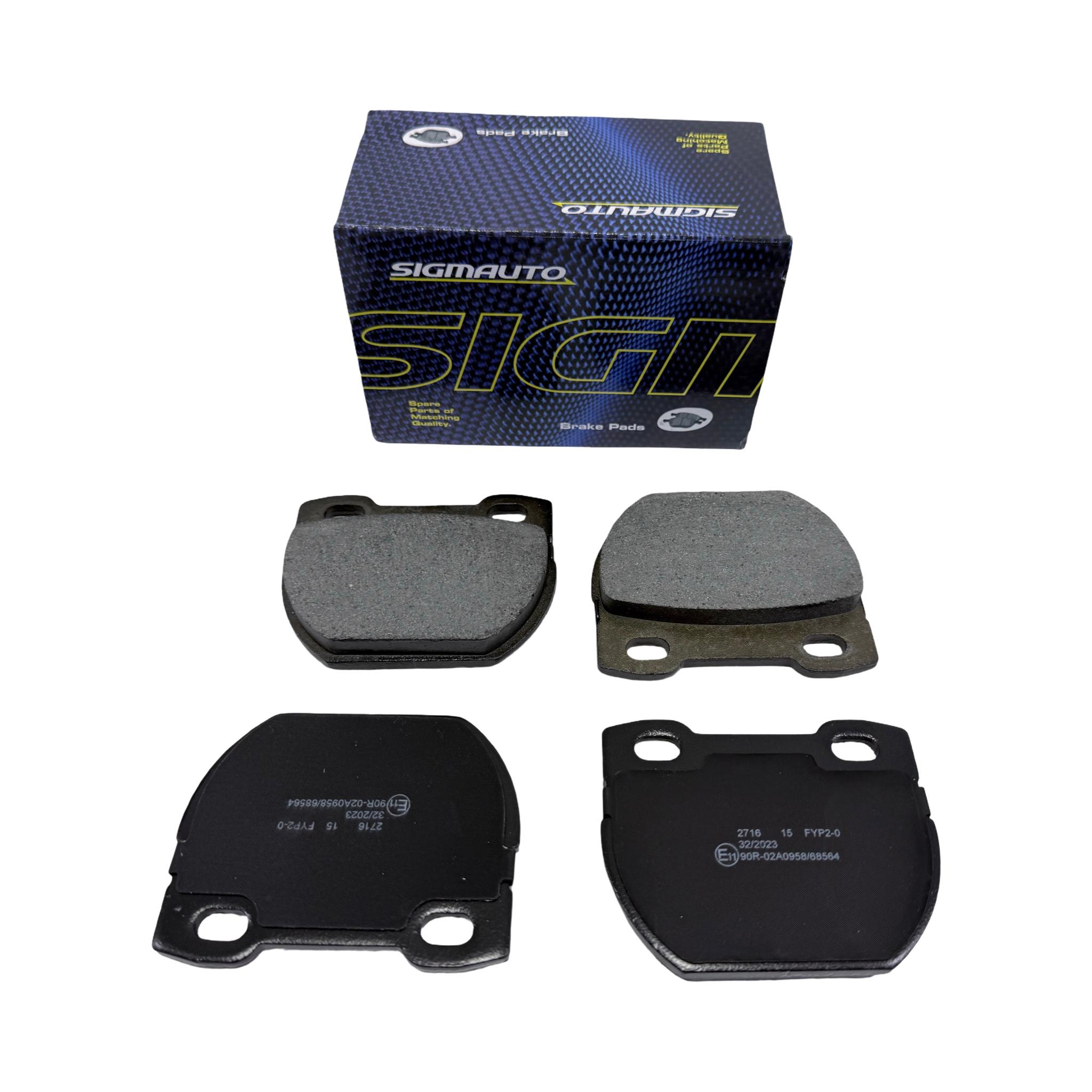 SFP000250 Arka Fren Balatası Sigmauto Defender 110 130